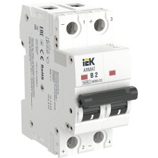 ARMAT Авт. выкл. M06N-DC 2P B 2А IEK