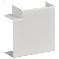 METRA Угол плоский 100х50мм белый