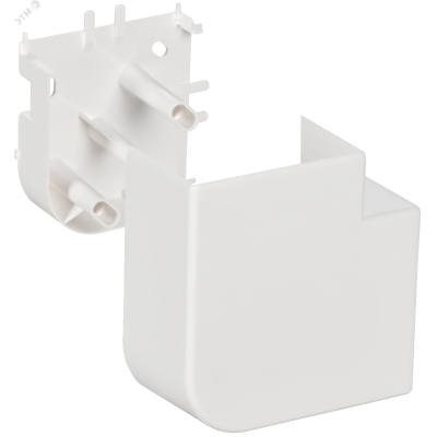 METRA Угол плоский 85х50мм белый