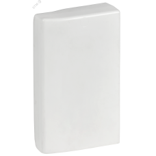 METRA Заглушка торцевая 85х50мм белая