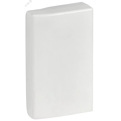 METRA Заглушка торцевая 85х50мм белая