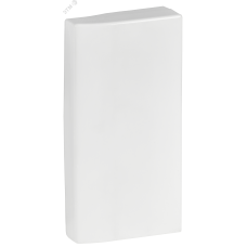 METRA Заглушка торцевая 100х50мм белая