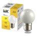 LIGHTING Лампа светодиодная декоративная G60 шар 3Вт 230В теплый белый E27 IEK