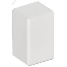 METRA MINI Заглушка 15х10мм белая