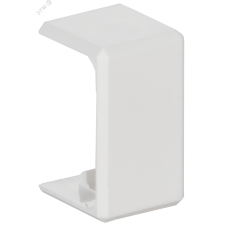 METRA MINI Соединитель на стык 15х10мм белый