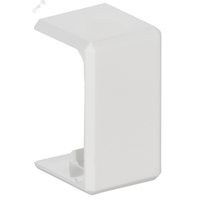 METRA MINI Соединитель на стык 15х10мм белый