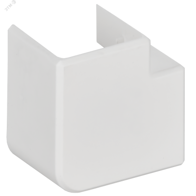 METRA MINI Поворот на 90град 16х16мм белый