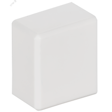 METRA MINI Заглушка 16х16мм белая