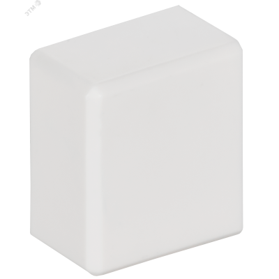 METRA MINI Заглушка 16х16мм белая