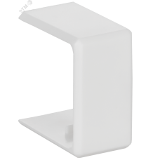 METRA MINI Соединитель на стык 16х16мм белый