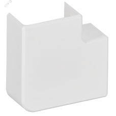 METRA MINI Поворот на 90град 20х12мм белый