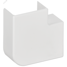 METRA MINI Поворот на 90град 24х14мм белый