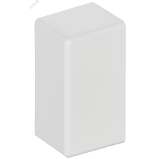 METRA MINI Заглушка 24х14мм белая