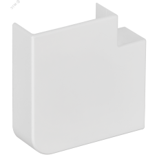 METRA MINI Поворот на 90град 40х16мм белый