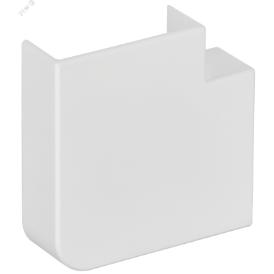 METRA MINI Поворот на 90град 40х16мм белый