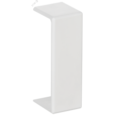 METRA MINI Соединитель на стык 40х16мм белый