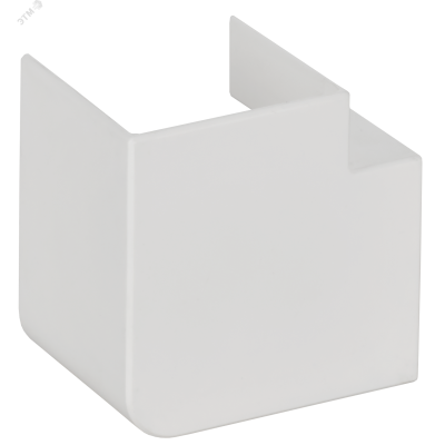 METRA MINI Поворот на 90град 40х40мм белый