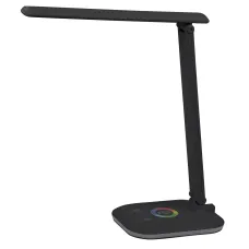 Настольный светильник ЭРА NLED-502-11W-BK светодиодный с RGB ночником черный