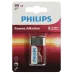 Батарейка Philips 6LR61P1B/51 крона алкалиновая 9V 1 шт. 6LR61/9V-1BL Power (1/12/24/6240)