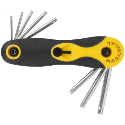 Ключи TORX CrV 8 шт. (T9-T40) складные
