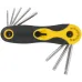 Ключи TORX CrV 8 шт. (T9-T40) складные Ключи TORX CrV 8 шт. (T9-T40) складные