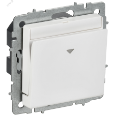 BRITE Выключатель карточный 30А ВС10-1-8-БрАБ арктический белый IEK