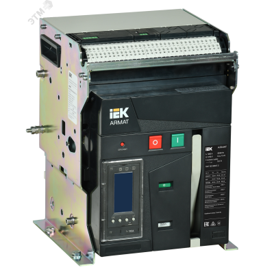 Выключатель автоматический воздушный стационарного исполнения 3P типоразмер A 55кА 1000А расцепитель TY с комплектом аксессуаров 220В