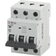 Автоматический выключатель ЭРА SIMPLE SIMPLE-mod-27 ВА 47-29 3P 63А кривая C 4,5кА