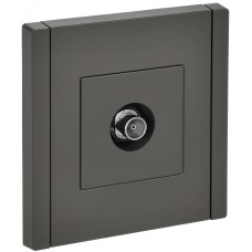 FORTE&PIANO Розетка TV оконечная FP328 серый IEK