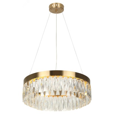 Люстра cветодиодная 28 Вт 3000 К хрусталь Rivoli Mary 6129-101