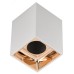 LIGHTING Светильник 4112 накладной потолочный под лампу GU10 белый/золото пластик IEK