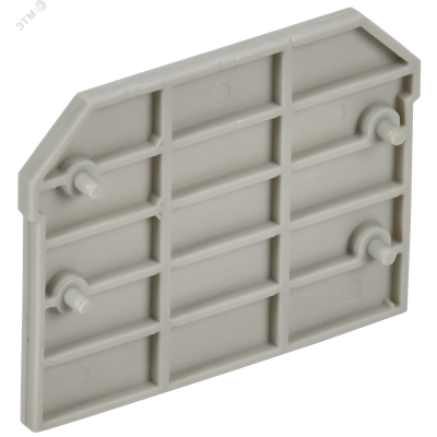 Заглушка для CTS-MC 3 вывода 4мм2 серая IEK