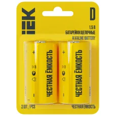 Батарейка щелочная Alkaline LR20/D (блистер) I EK
