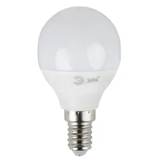 Лампочка светодиодная ЭРА STD LED P45-7W-860-E14 E14 / Е14 7Вт шар холодный дневной свет