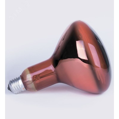 Лампа-термоизлучатель ИКЗК 230-100Вт R95 Е27 цв. инд. упак Калашниково