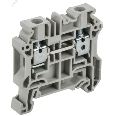 ARMAFIX Колодка клеммная CY6 винтовая 6мм2 проходная серая Ex IEK