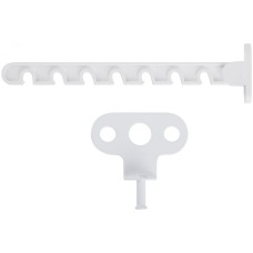 Ограничитель для открытия пластиковых окон 165 мм, белый