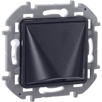 Вывод кабеля с зажимом для кабеля антрацит INSPIRIA