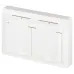 Розетка Intro Style 7-207-01 2P+E Schuko с крышкой штор., 16А-250В, IP20, СУ, белый