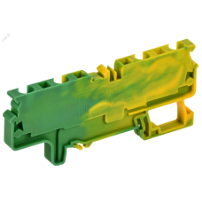 ARMAFIX Клемма пружинная CX4-4 PE 4мм2 четырехконтактная заземляющая IEK