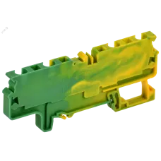 ARMAFIX Клемма пружинная CX4-4 PE 4мм2 четырехконтактная заземляющая IEK