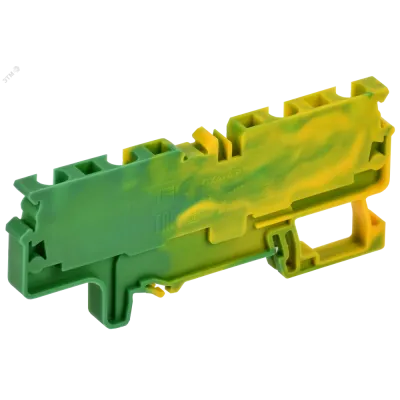 ARMAFIX Клемма пружинная CX4-4 PE 4мм2 четырехконтактная заземляющая IEK