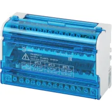 Шины на DIN-рейку ЭРА NO-224-17 в корпусе кросс-модуль ШНК 4х15 3L+PEN