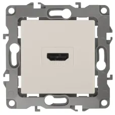 12-3114-02 ЭРА Розетка HDMI, IP20, Эра12, слоновая кость (10/100/3200)