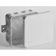 Тусо.Коробка разв. для о/п 100х100х35мм (белая)