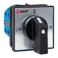 Переключатель кулачковый ПК-1-84 10А 4P для вольтметра (фазное напряжение) IP65