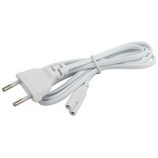 Сетевой шнур ЭРА LLED-А-CABLE-1m-W для светильников LLED-01/LLED-02/LLED-01-Х-E, длина 1 м с вилкой