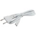 Сетевой шнур ЭРА LLED-А-CABLE-1m-W для светильников LLED-01/LLED-02/LLED-01-Х-E, длина 1 м с вилкой