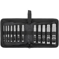 Пробойники для кожи, набор 12 шт. (отверстия 3-4-5-6-7-8-9-10-12-14-16-19 мм )