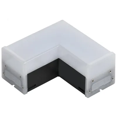 Светильник LED L-образный 1010 8Вт 6500К 117х117мм чер